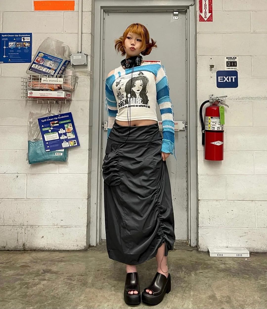 Шагай хүрсэн урттай карго юбка моданд орлоо: Хэрхэн загварчлах вэ? (фото 6)