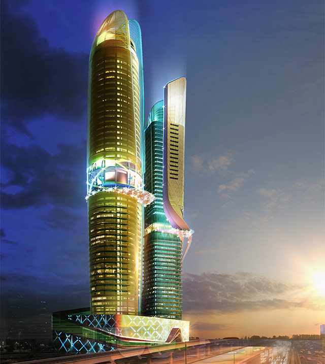 Дубайд хиймэл ширэнгэн ойтой тэнгэр баганадсан барилга баригдана (фото 1)