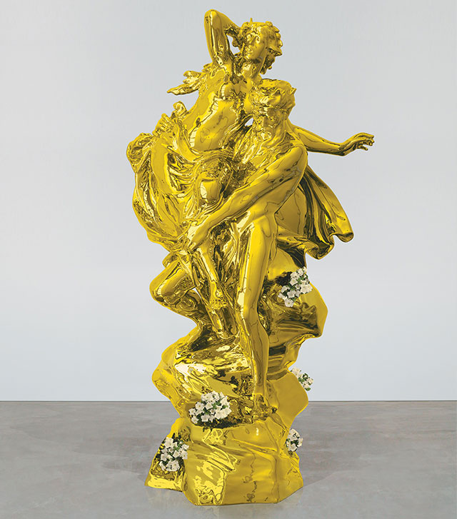 Жефф Кунсын бүтээл Микеланжелогийн “Давид”-ын дэргэд тавигдана (фото 1)