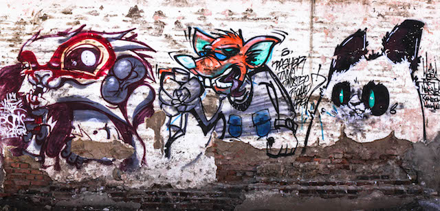 Улаанбаатар хотын онцлох граффити зургууд (фото 4)