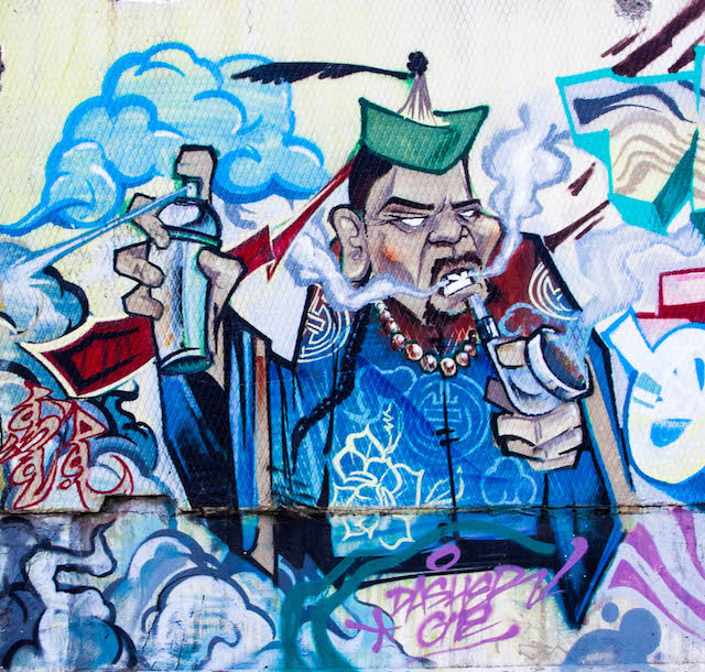 Улаанбаатар хотын онцлох граффити зургууд (фото 15)