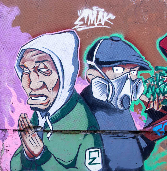 Улаанбаатар хотын онцлох граффити зургууд (фото 13)