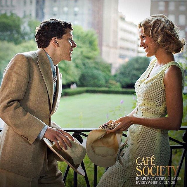 R  mance, New York City , 1930s  jazz music, vintage couture, witty writing --do you need more reasons to see @CafeSocietyFilm this weekend  ?!? Ok fine... @itsparkerposey is in it  ...I knew that would put you over the top!!             Tell me how you like it   ...but all in emojis  
