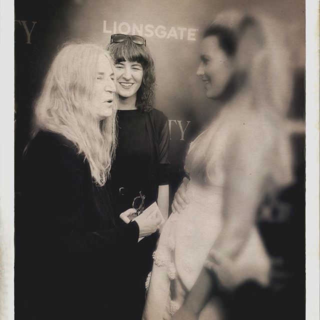 That time Patti Smith remembered meeting me and everything went blurry   (faint) (sigh)  If you haven't read Just Kids, please do. ...are you reading it yet?!! It's taking too long.    