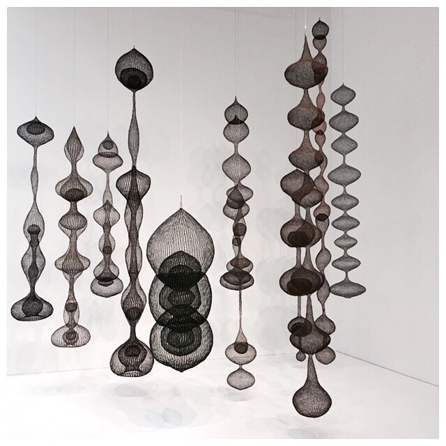 #tbt #ruthasawa at #hauserwirthschimmel from Revolution in the Making: Abstract Sculpture by Women #fountainlady #dtla