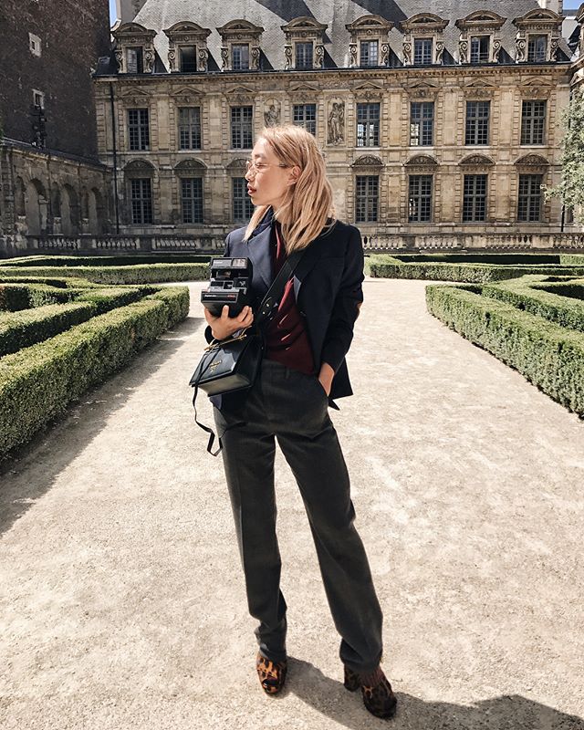 Nerd alert on set in sweet Paree: thank you, Prada, for profiling me for your @pradajournal initiative alongside such a distinguished portfolio of artists   