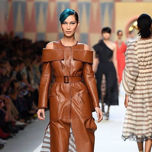 #BellaHadid for #Fendi - check out the latest from #Milan #Fashion Week on buro247.sg #buro247singapore