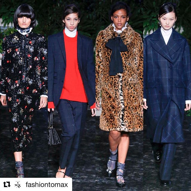#Repost @fashiontomax (@get_repost)
   
Last night in Los Angeles, #ERDEMxHM showed off their highly anticipated collection. The collection is filled with the perfect fall florals, silk suits, feminine lace and even some hoodies.
We have already made our wishlist and know what items we want to get our hands on! The collections goes on sale at @hm in stores and online November 2!