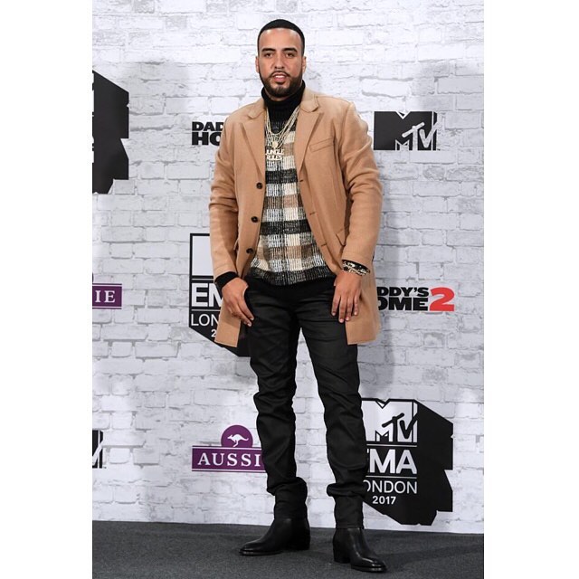 @frenchmontana wearing a full #KARLLAGERFELD s look at the @mtvema last Sunday. You can shop the men's collection in store!