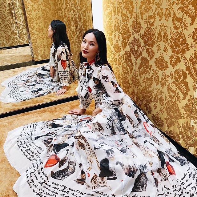 I love my cat this much too, @stefanogabbana    Thank you for having me to celebrate your new @dolcegabbana boutique in Chadstone.