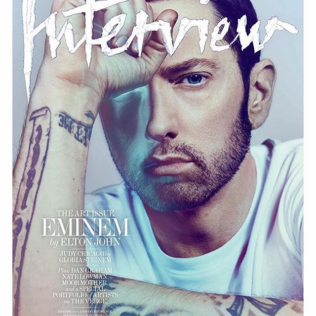 #Repost @interviewmag    
Guess who's back? The recalcitrant bad boy of rap, @eminem, returns for our December cover and a conversation with the legendary @eltonjohn. He s ready for  #Revival.  Link in bio.   @craigmcdeanstudio 
Styling @alastairmckimm
