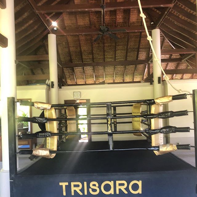 Muay Thai Boxing lesson #well-being physical renewal @trisararesort  