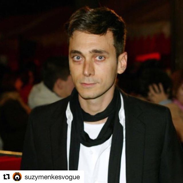 #Repost @suzymenkesvogue with @get_repost
   
HEDI  Slimane to TAKE OVER at CÉLINE. Breaking news  from the Paris shows