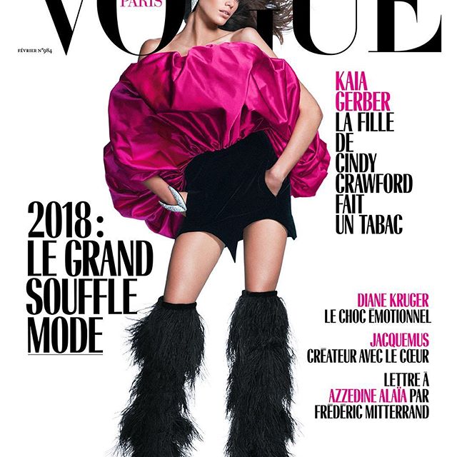 I MUST BE DREAMING. to @vogueparis and everyone who made this cover possible... THANK YOU!   and to @emmanuellealt, you made me the happiest girl in the world.   SO MUCH LOVE