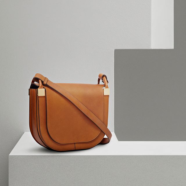 The new Half Moon Saddle Bag is now available at victoriabeckham.com and 36 Dover Street, London. #VBPreSS18 #VBDoverSt