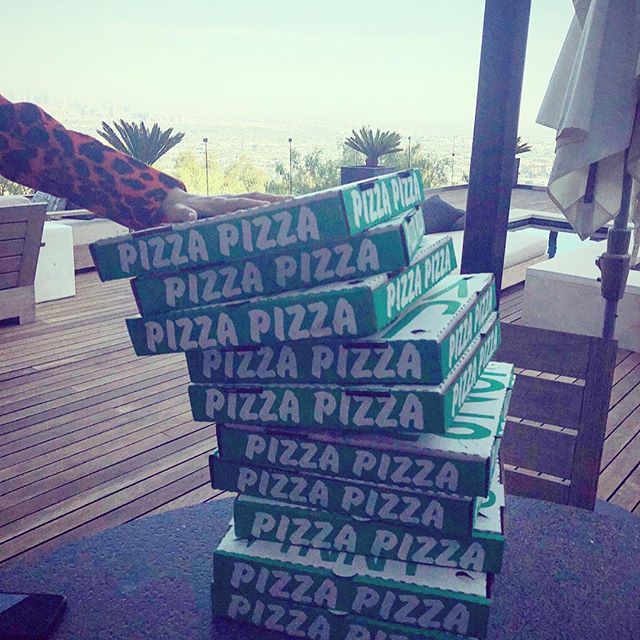 Leaning tower of Pizza (get it?) (sorry)