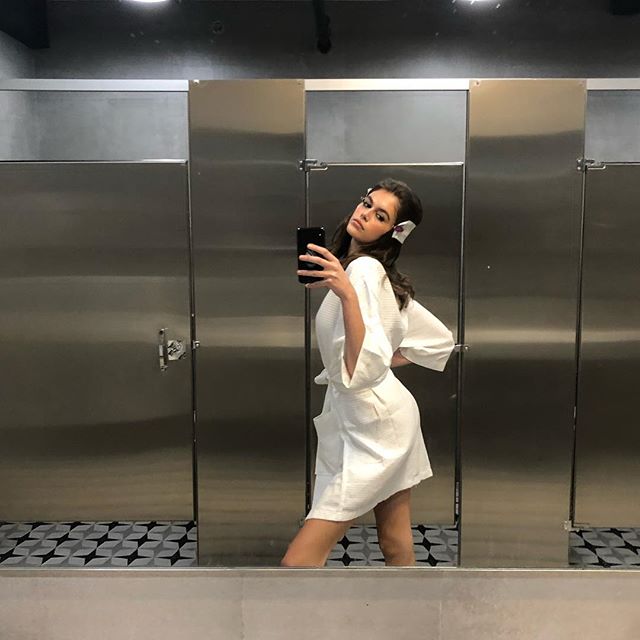 public bathroom, but make it fashion
