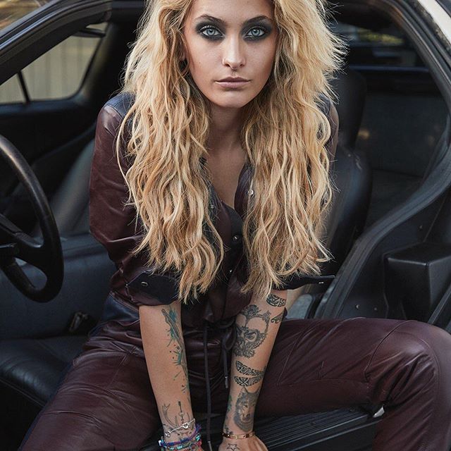 @parisjackson wears a custom-made #KARLLAGERFELD jumpsuit, in the new issue of @narcissemagazine.