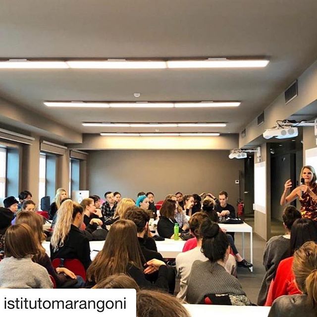 #Repost @istitutomarangoni 
working Day   
IM brand ambassador & scientific director @anna_dello_russo has just launched a very exciting contest called #brandyourself for 3rd year students at the Milano School of Fashion with @paolostella. Anna and Paolo briefed the students who are now already at work   Stay tuned!
.
.
.
#fashion #fashiondesign #brandambassador #fashionicon #influencer #fashioninfluencer