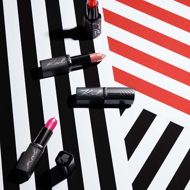 What's your favorite lipstick shade?  
Pucker up in the special-edition #KARLXLOREALPARIS makeup collection.