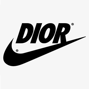 Dior ба Nike нэг логонд: Нэгэн график дизайнер алдарт брэндүүдийн логог засварлаж байна