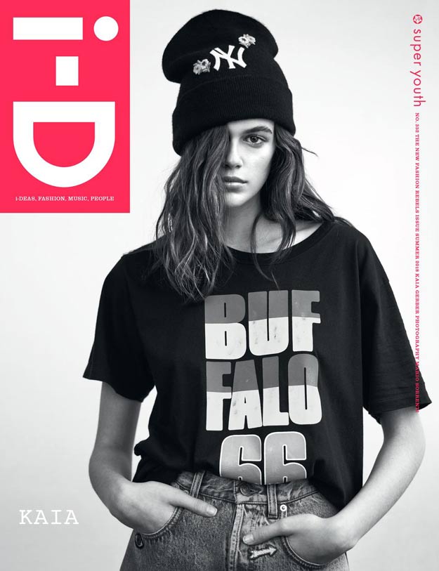Кайя Гербер i-D сэтгүүлийн шинэ дугаарын нүүрэнд гарлаа Кайя Гербер i-D сэтгүүлийн шинэ дугаарын нүүрэнд гарлаа