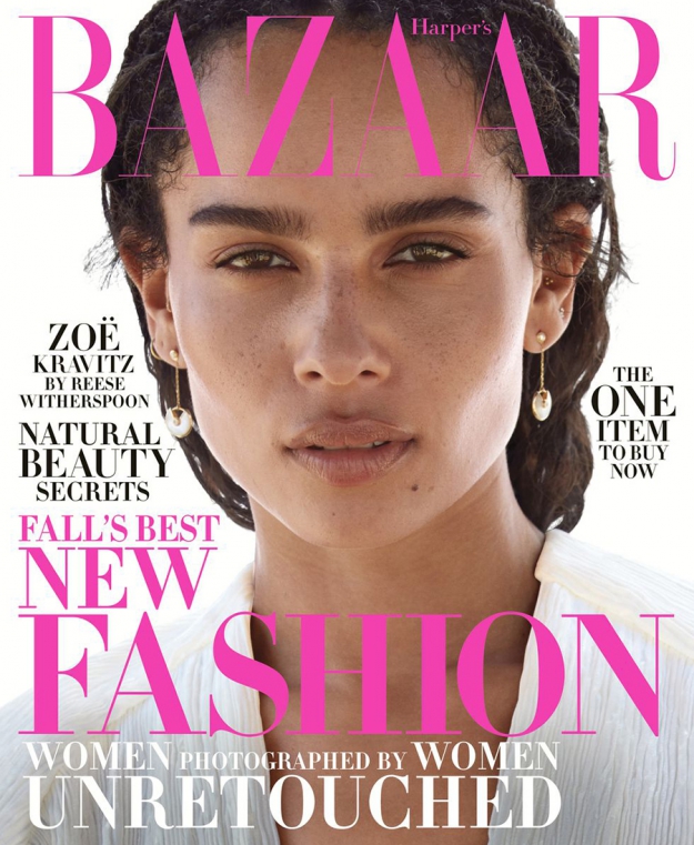 Зои Кравицын янзлаагүй зураг Harper’s Bazaar сэтгүүлийн нүүрийг чимлээ Зои Кравицын янзлаагүй зураг Harper’s Bazaar сэтгүүлийн нүүрийг чимлээ