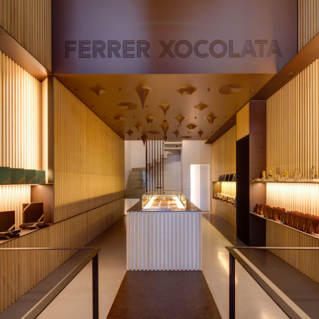 Шоколадны үйлдвэр: Испани даxь Ferrer Xocolata дэлгүүр Шоколадны үйлдвэр: Испани даxь Ferrer Xocolata дэлгүүр