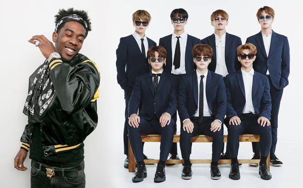 Desiigner Өмнөд Солонгосын BTS хамтлагтай хамтрах уу? Desiigner Өмнөд Солонгосын BTS хамтлагтай хамтрах уу?