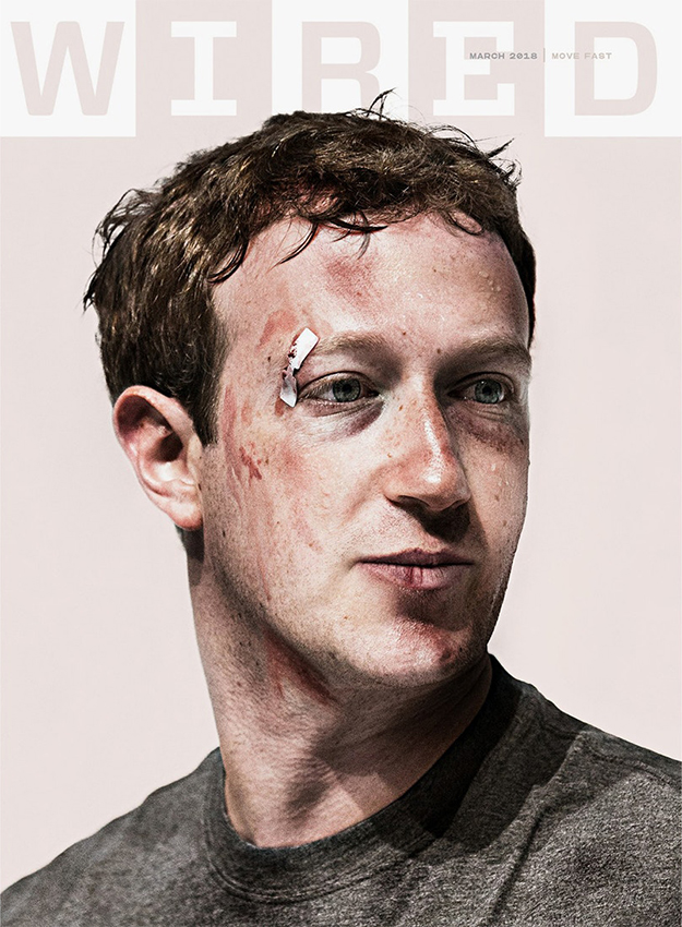 Марк Цукербергийн зодуулсан зураг Wired сэтгүүлийн нүүрэнд Марк Цукербергийн зодуулсан зураг Wired сэтгүүлийн нүүрэнд