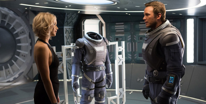 Женнифер Лоуренс ба Крис Пратт нар “Passengers” киноны трейлерт Женнифер Лоуренс ба Крис Пратт нар “Passengers” киноны трейлерт