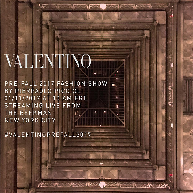 Шууд дамжуулалт: Valentino, pre-fall 2017 загварын шоуг эндээс үзээрэй