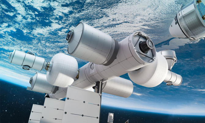 Жефф Безосын Blue Origin компани сансрын бизнес төв бүтээхээр төлөвлөж байна
