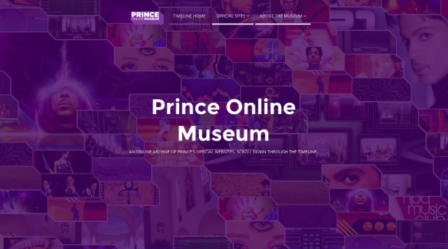 Дуучин Prince-д зориулсан онлайн музей нээгджээ