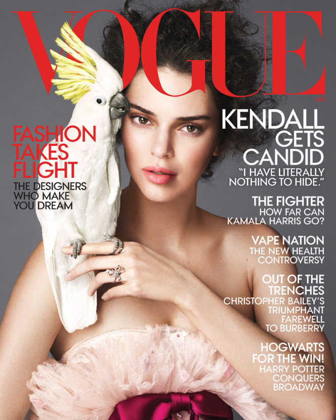 Кендалл Женнерийн Vogue-д өгсөн илэн далангүй ярилцлагын хэсэг ба үзэсгэлэнт зураг авалт