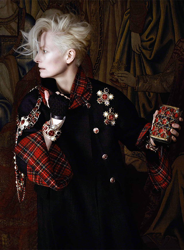 Тильда Суинтон, Paris - Edinburgh Chanel рекламын компанид, 2013 он