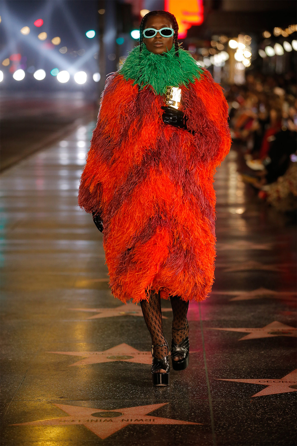 Gucci ордны 100 жилийн ой: Маколей Калкин шинэ цуглуулгын тайзан дээр (фото 23)