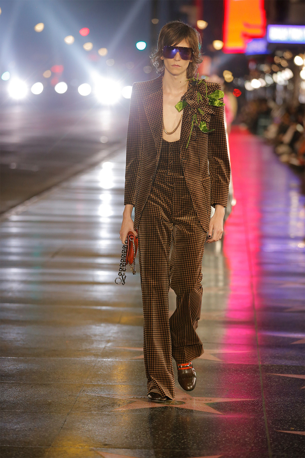 Gucci ордны 100 жилийн ой: Маколей Калкин шинэ цуглуулгын тайзан дээр (фото 40)