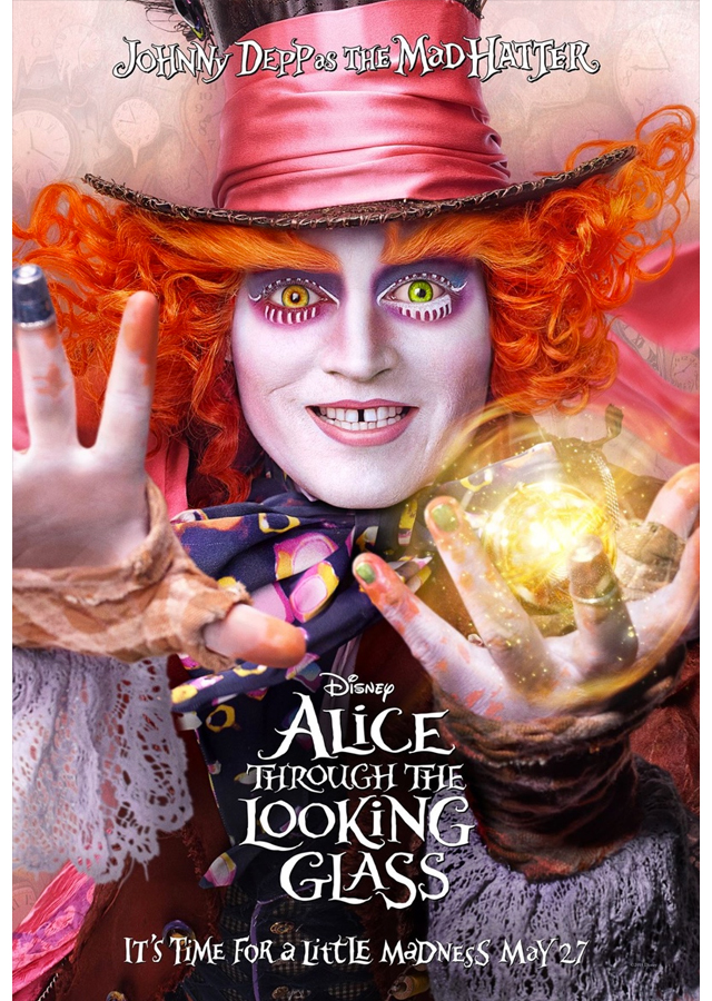 Alice Through the Looking Glass киноны постерууд (фото 1)