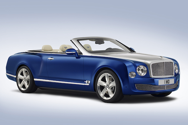 Гүн хөх:  Bentley Grand Convertible концепци (фото 1)