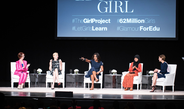 Эмэгтэйчүүдийн боловсролын талаарх Glamour болон Мишель Обама нарын илтгэл (фото 1)