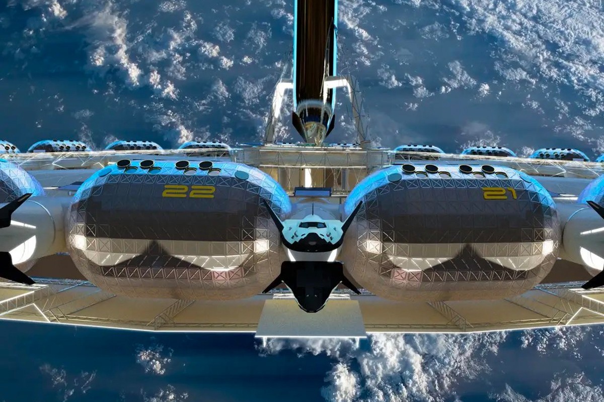 Хүн төрөлхтөнд зориулсан анхны сансрын зочид буудал 2027 онд ашиглалтад орно (фото 1)