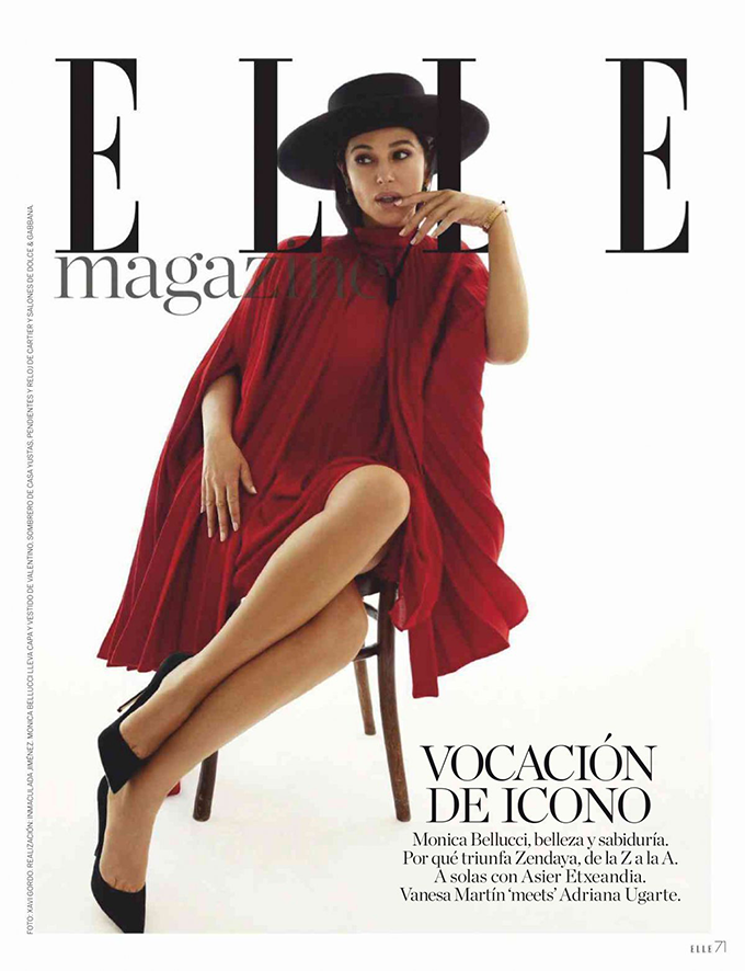 Бодлогоширсон Моника Беллуччи Испанийн Elle сэтгүүлийн зураг авалтад (фото 1)