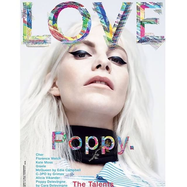 So proud of my beautiful sister @poppydelevingne @thelovemagazine by @willyvanderperre #OlivierRizzo @anthonyturnerhair @lynseyalex @kegrand  #TheTalents #PETS #Love14 ️