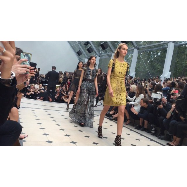 Another spectacular collection by @Burberry and #ChristopherBailey! Congratulations to #BurberryShow team!! #lfw 