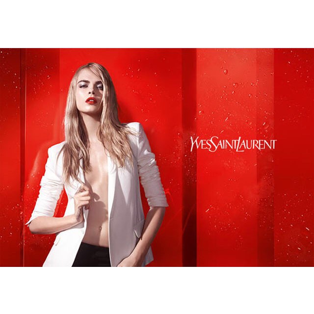 Кара Делевинь Yves Saint Laurent-ын сурталчилгаандmore on www.buro247.mnCara Delevingne for Yves Saint Laurent: Rouge Pur Couture campaign.@caradelevingne @yslbeauty