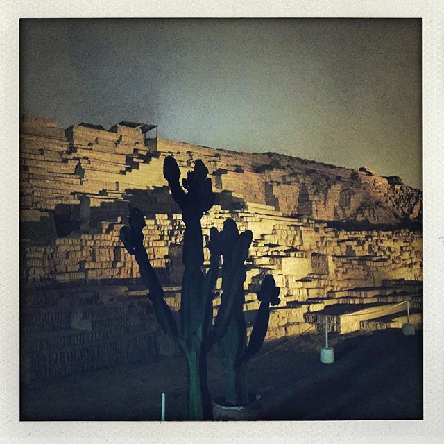 Clay pyramid  #Peru #Lima #amazingnight #sublime #Ruins