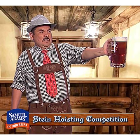 Watch the @SamuelAdamsBeer OctoberFest Stein Hoisting finals live on October 13th. Last chance to compete!  http://bit.ly/SamOfest #RaiseTheStein