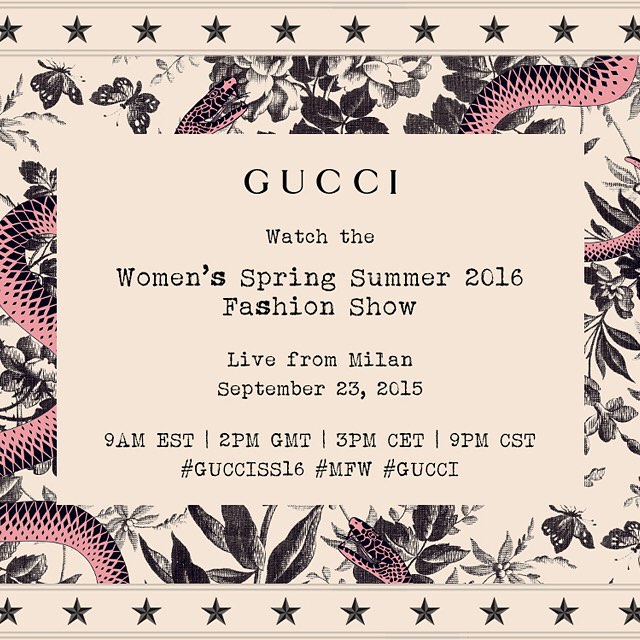 Миланы загварын долоо хоногийн нээлтийн өдөр болж өнгөрөх Gucci хавар-зун 2016 шоуны шууд дамжуулалтыг есдүгээр сарын 23-ний оройны 22:00 цагаас манай Бюро 24/7-гийн цахим хуудаснаас үзээрэй.

www.buro247.mn

Milan Fashion Week is emerging. Visit our website at 22:00 on September 23rd to watch Live Gucci SS 2016 show.

Gucci ‪#‎MFW‬ ‪#‎GucciSS16‬ ‪#‎GucciLiveSS16‬ ‪#‎buro24mongolia‬