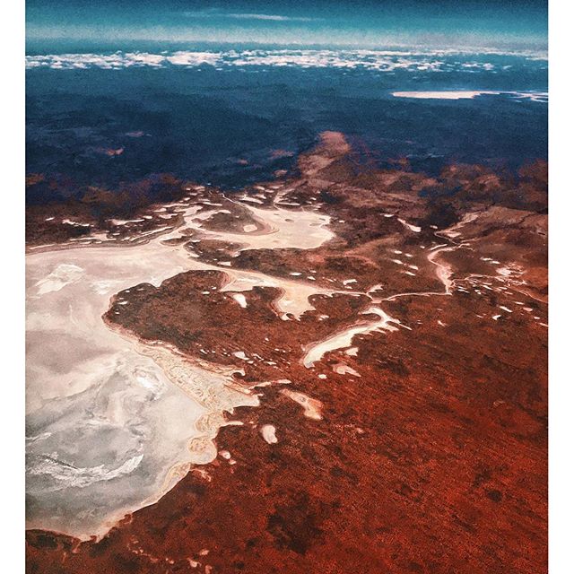 I love a sunburnt country from 10000 metres up ️ Onto the next...